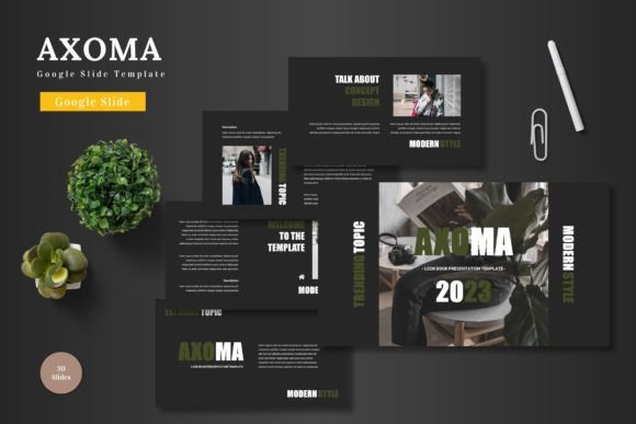 Axoma: A Polished Google Slides Template for Modern Business Needs