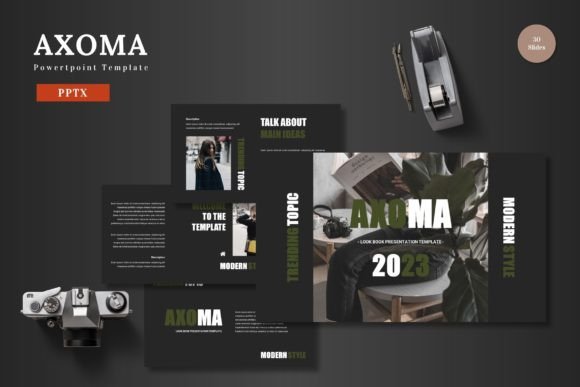 Axoma: Your Go-To Template for Stunning Business Presentations