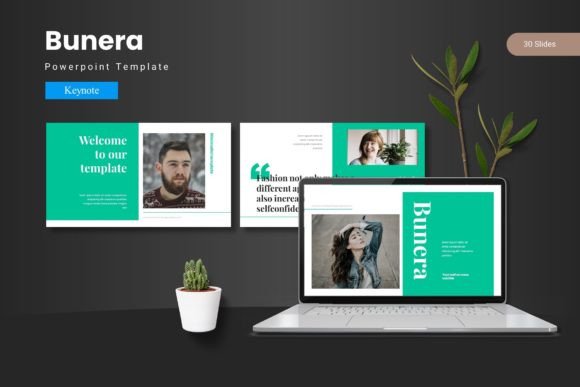 Bunera - Keynote Template: Your Blueprint for a Polished Presentation