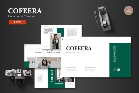 Cofeera - Powerpoint Template: Your All-in-One Presentation Solution