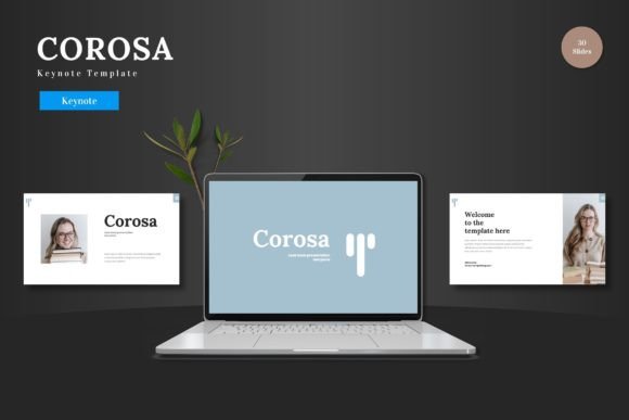 Corosa Keynote Template: A Versatile Design System for Modern Brands