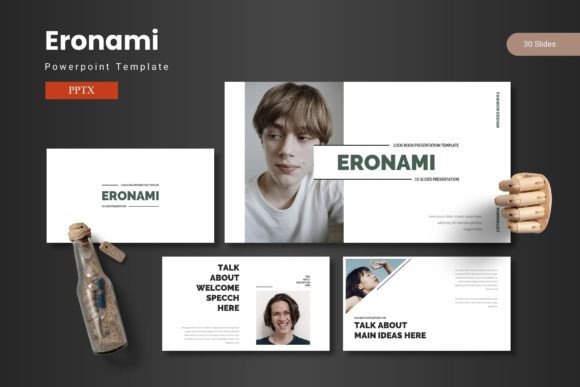 Eronami PowerPoint Template: Professional Slides for Modern Brands