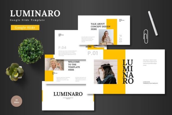 Luminaro: A Clean, Modern Template for Professional Presentations