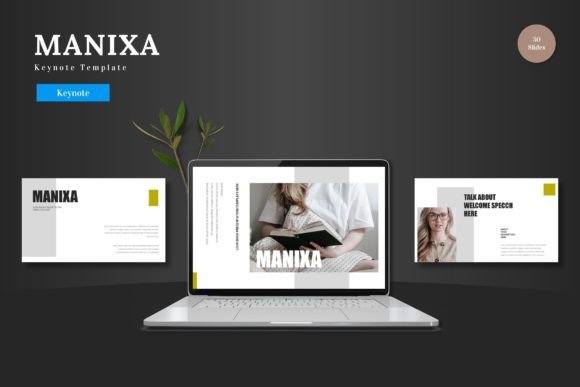 Manixa - Keynote Template: Crafting Polished Presentations