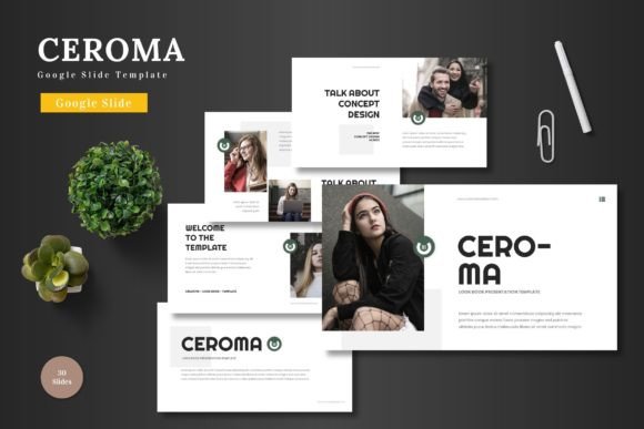 Master Your Next Pitch: The Ceroma Google Slides Template