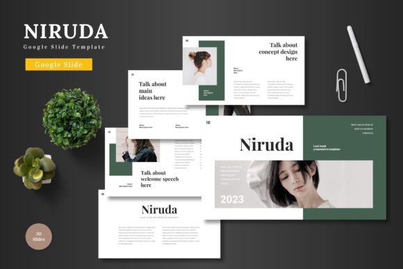 Master Your Next Pitch with the Niruda Google Slide Template