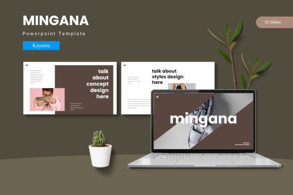 Mingana - Keynote Template: Designing Presentations That Stick