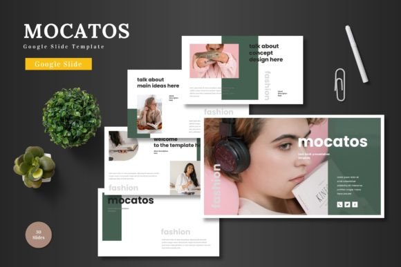 Mocatos: The Google Slide Template for Polished Pitch Decks