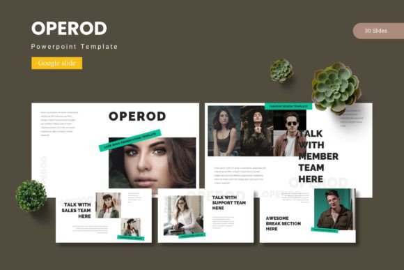 Operod: Crafting Polished Presentations with a Premium Template