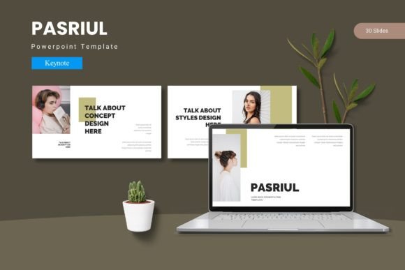 Pasriul - Keynote Template: Crafting a Cohesive Visual Narrative