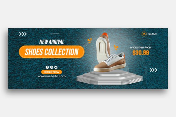 Shoes Sale Facebook Cover: Your Next Design Shortcut
