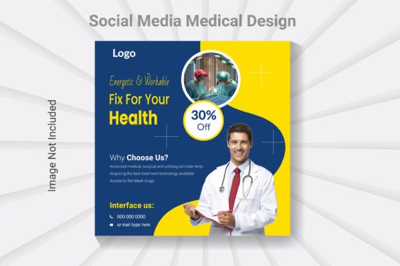 Social Media Post Medical Clinic: A Designer's Toolkit for Health Brands