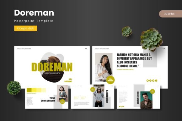 Transform Your Presentations with Doreman Google Slide Template