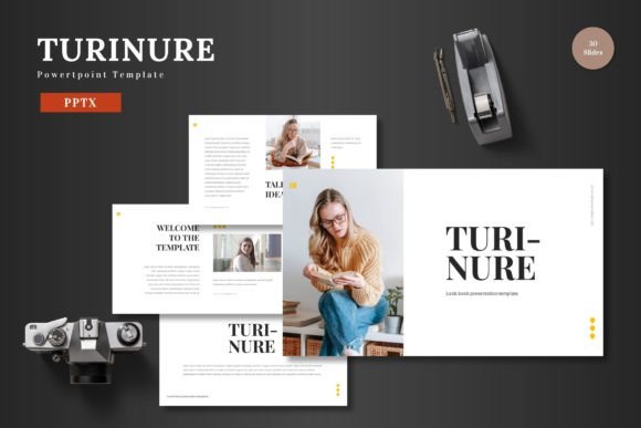 Turinure Powerpoint Template: Clean Slides for Modern Brands